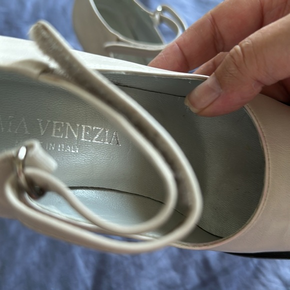 Vintage Mima Valencia Italian Leather Wedges 36 - Picture 6 of 8